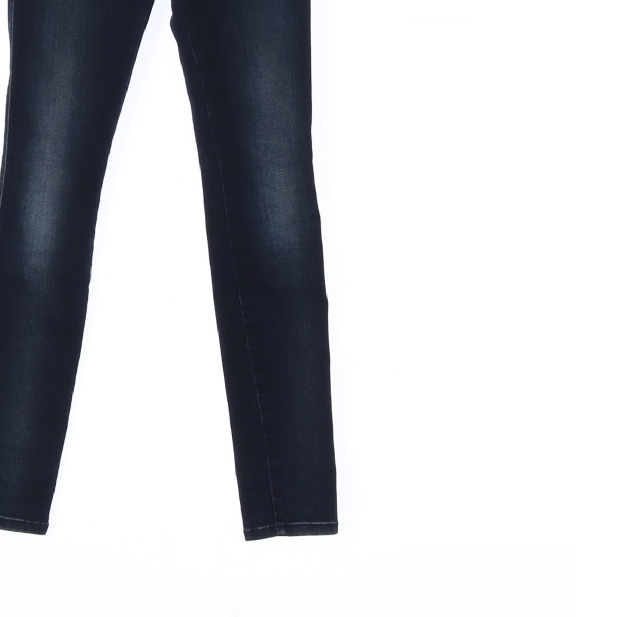 디젤 진청 스키니 로우라이즈 데님 청바지 이미지 3