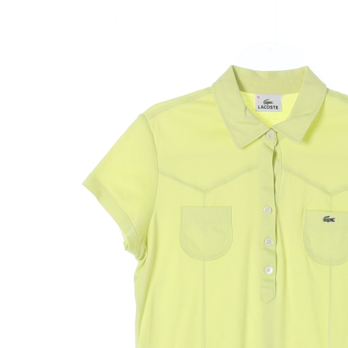 라코스테 폴로 캡소매 반팔 카라 티셔츠 이미지 2