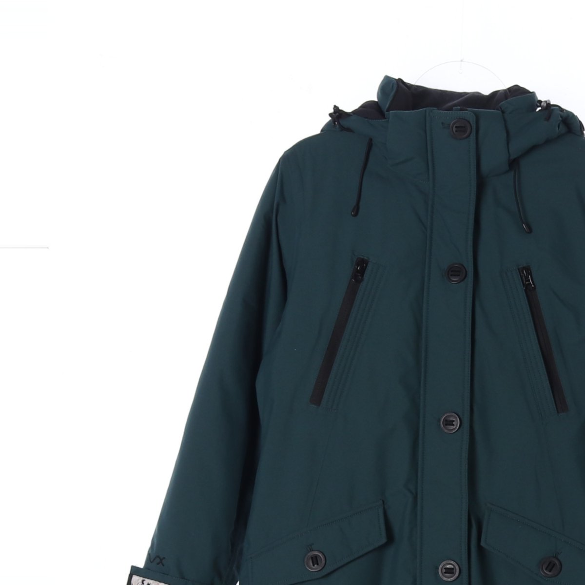 노스페이스 그린 패딩 점퍼 이미지 2