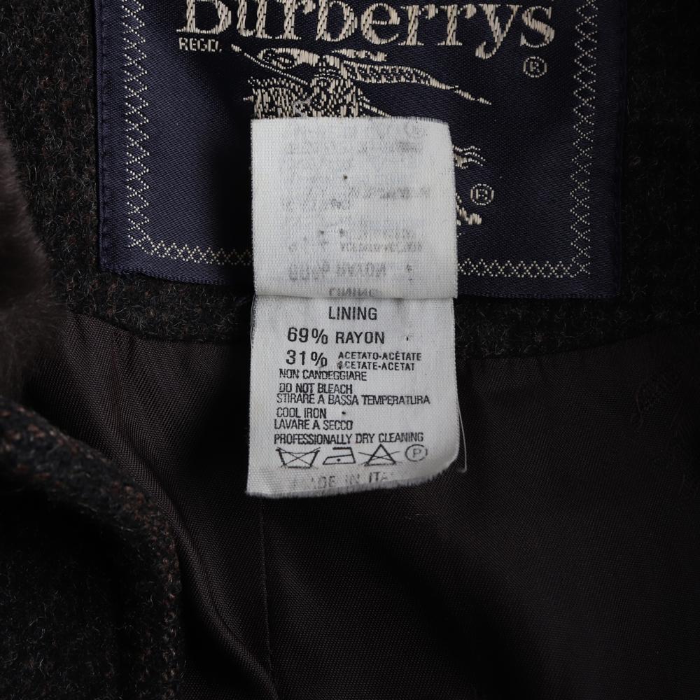 버버리 차콜 퍼카라 싱글코트 이미지 7