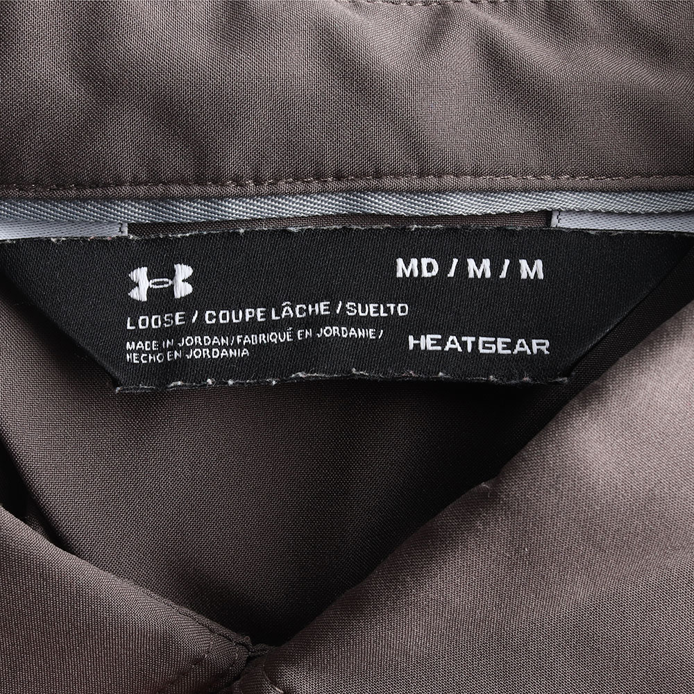 언더 아머 오버핏 브라운 포켓 반팔 셔츠 이미지 5