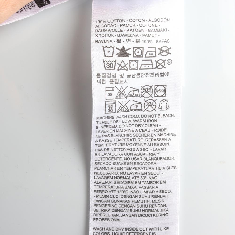 리바이스 하늘색 로고 반팔 라운드 티셔츠 이미지 6