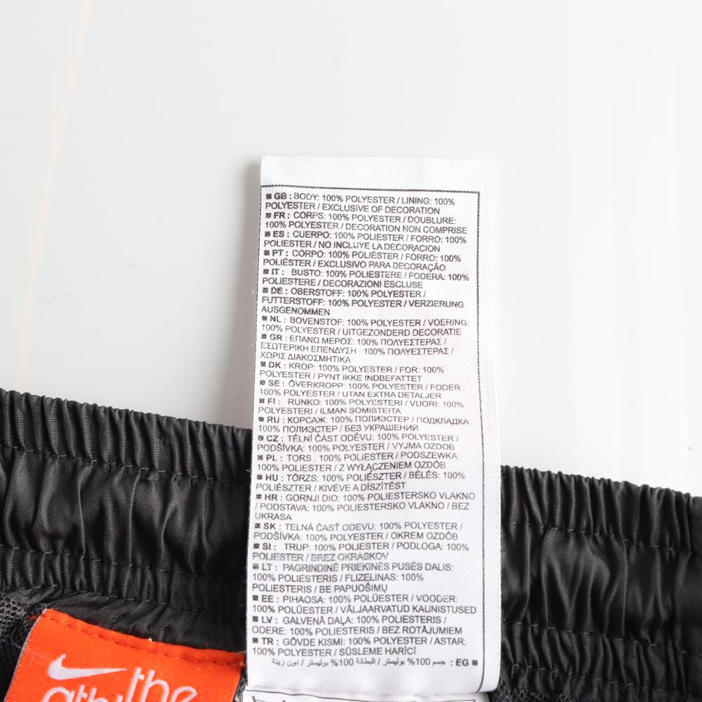 나이키 블랙 유광 레드 로고 스웨트팬츠 이미지 6