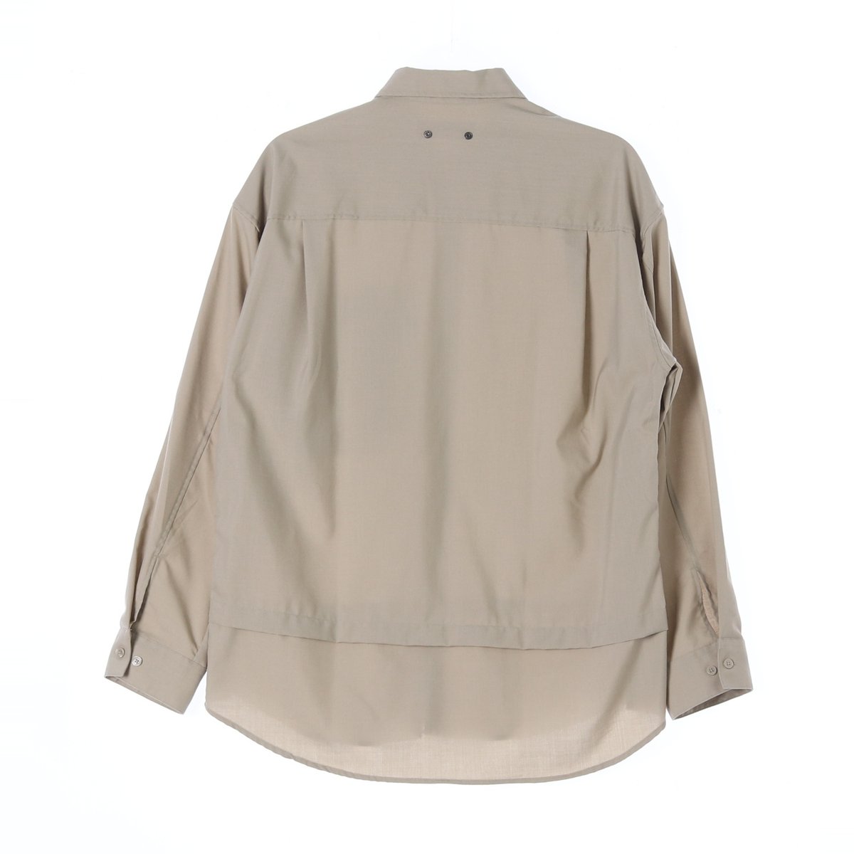 일꼬르소 베이지 포켓 오버핏 셔츠 이미지 4