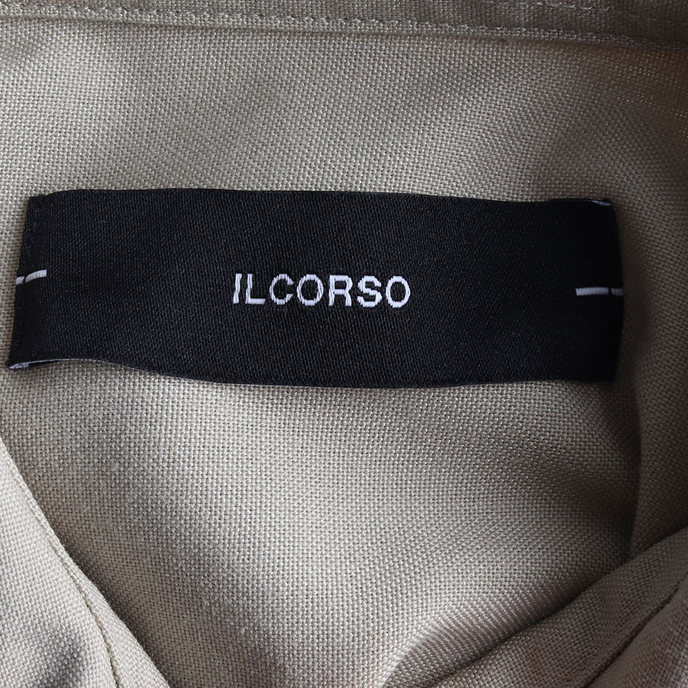 일꼬르소 베이지 포켓 오버핏 셔츠 이미지 5