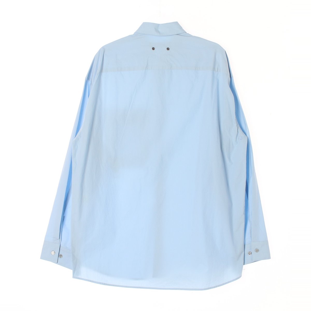 일꼬르소 스카이블루 포켓 오버핏 셔츠 이미지 4