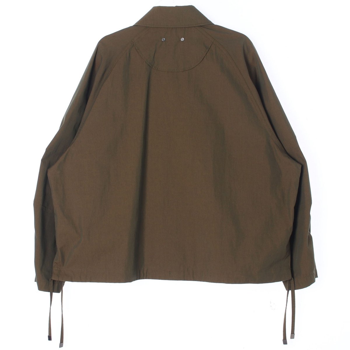 일꼬르소 카키 더블 포켓 오버핏 집업재킷 이미지 5