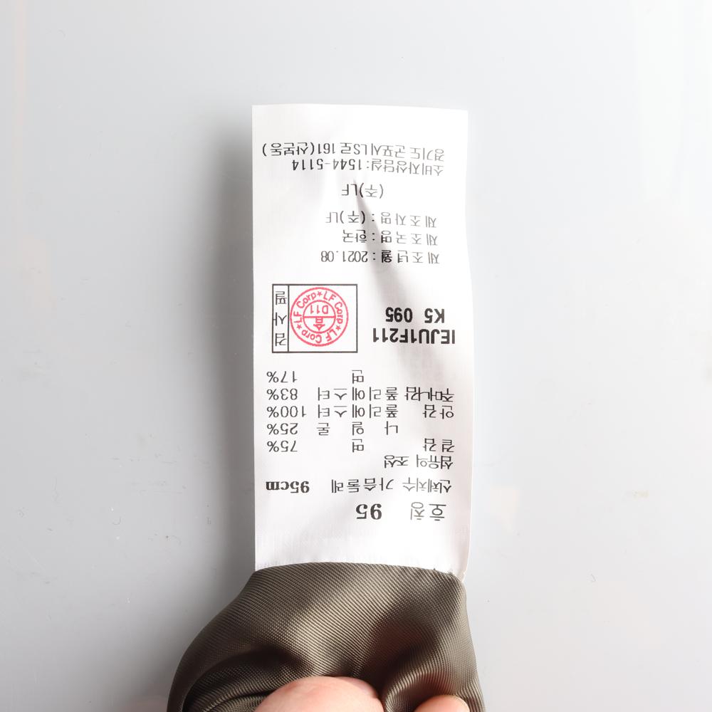 일꼬르소 카키 더블 포켓 오버핏 집업재킷 이미지 7