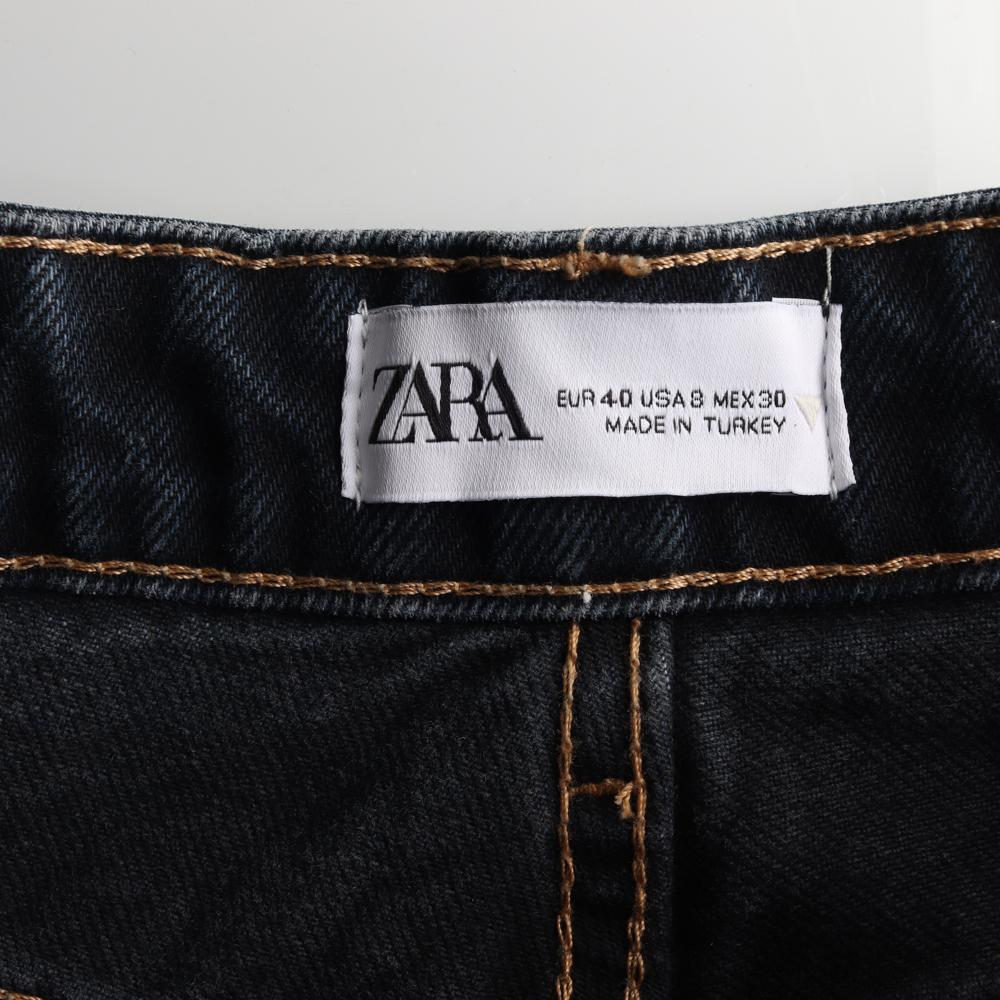 (새상품) 자라 진청 와이드 데님 청바지 이미지 5