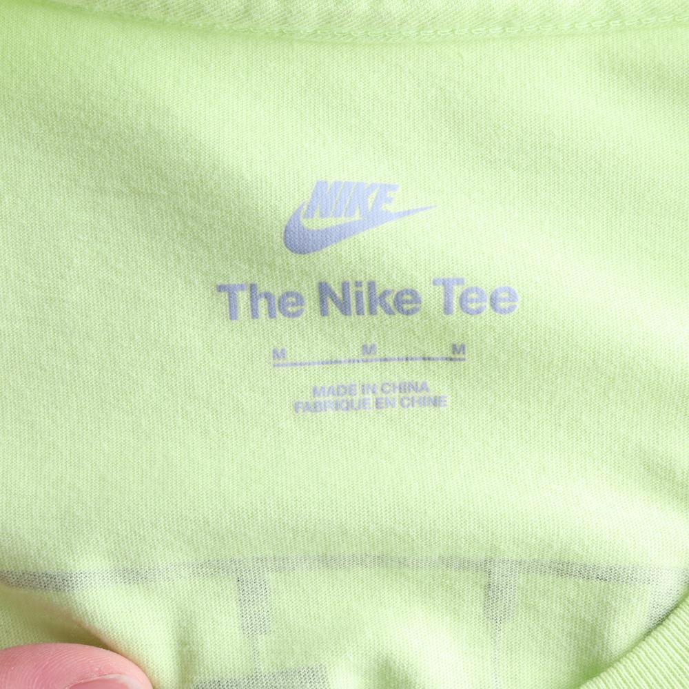 나이키 에어 형광노랑 긴팔 라운드 티셔츠 이미지 5