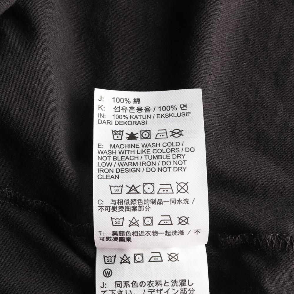 나이키 블랙 하늘색 로고 반팔 라운드 티셔츠 이미지 6