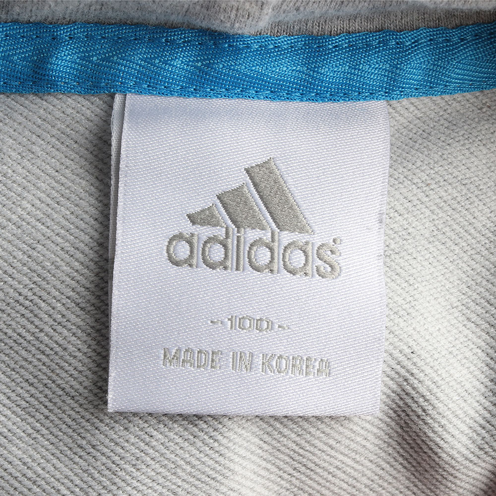 아디다스 그레이 트레이닝 후디 후드 티셔츠 이미지 5