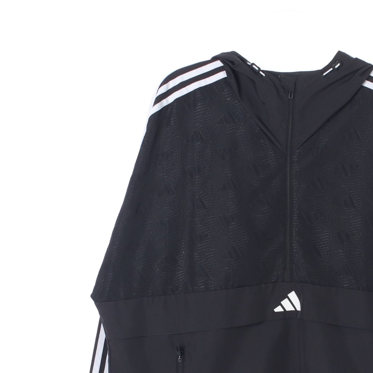 아디다스 삼선 블랙 아노락 바람막이 이미지 2