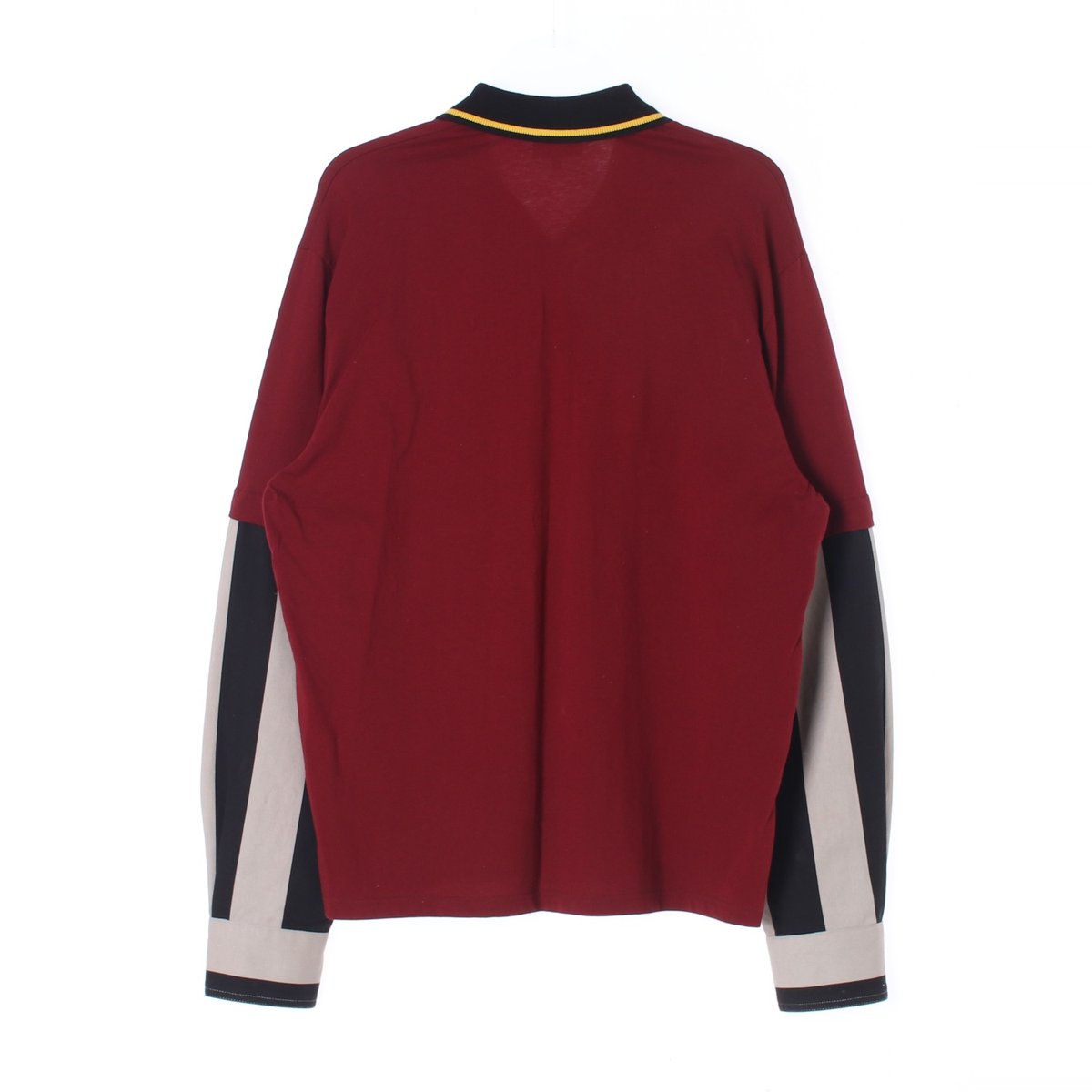 랑방 와인 셔츠레이어드 폴로 티셔츠 이미지 4