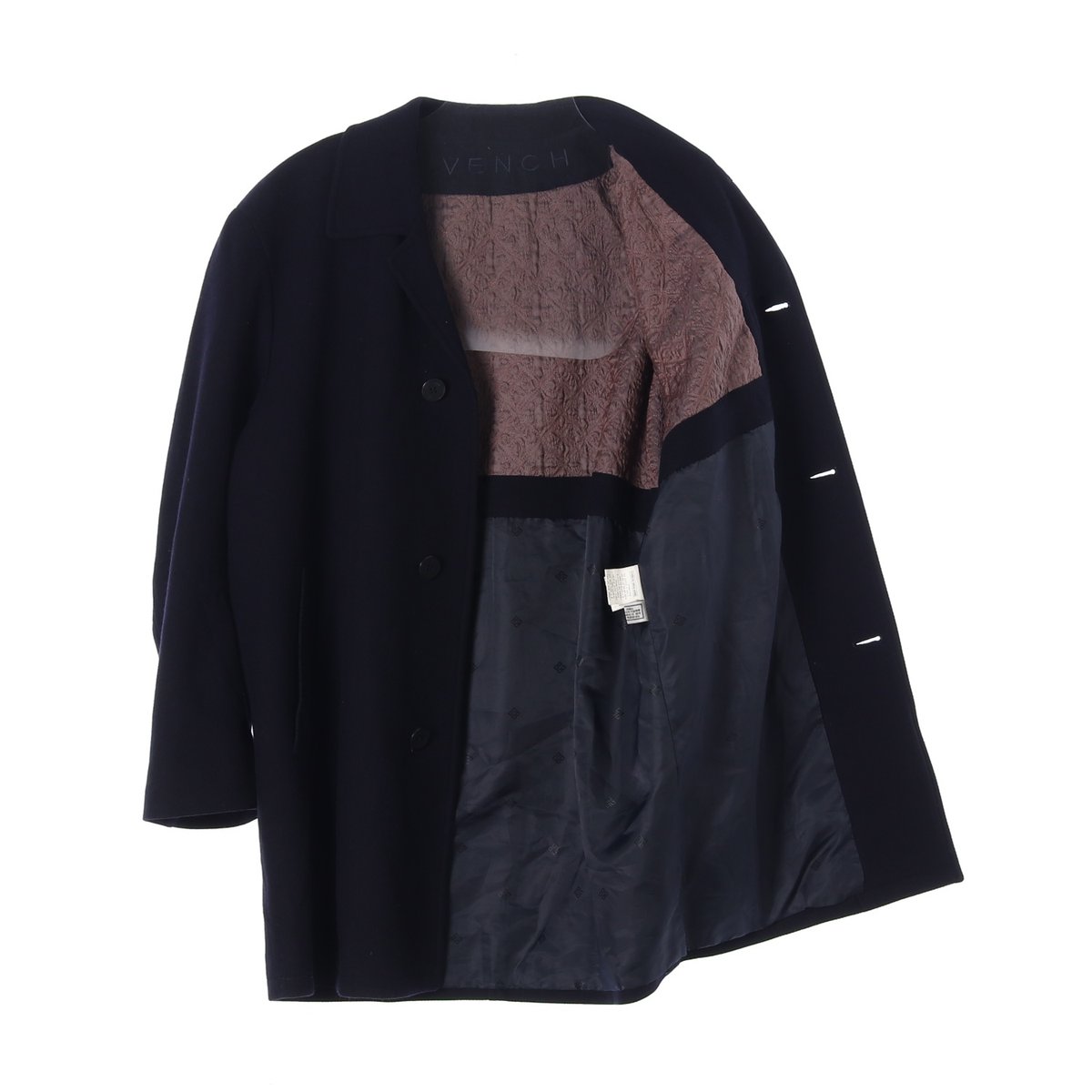 지방시 울100% 패디드 싱글코트 이미지 4