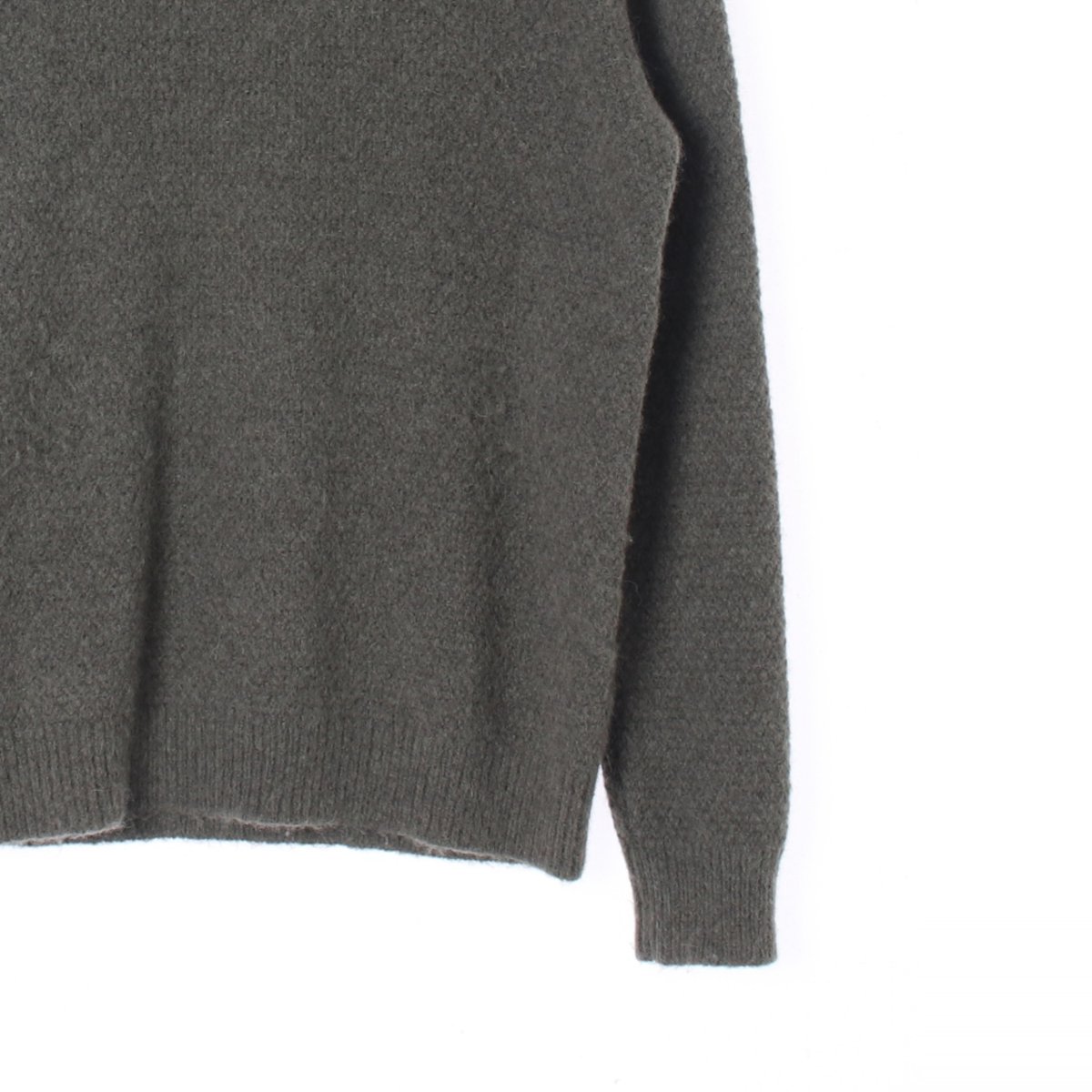 코스 울알파카66% 라운드 니트 스웨터 이미지 3