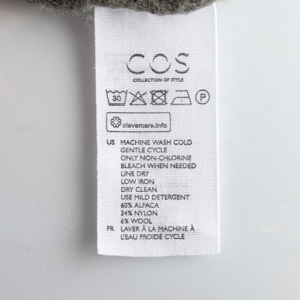 코스 울알파카66% 라운드 니트 스웨터 이미지 6