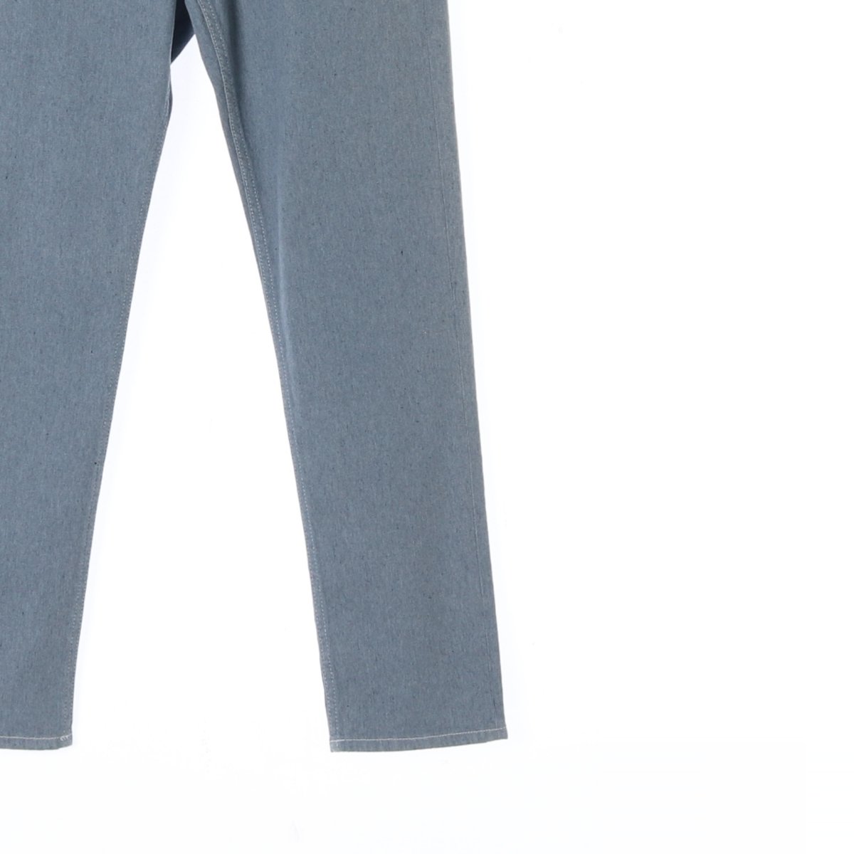 코스 연청 노워싱 데님 진 청바지 이미지 3