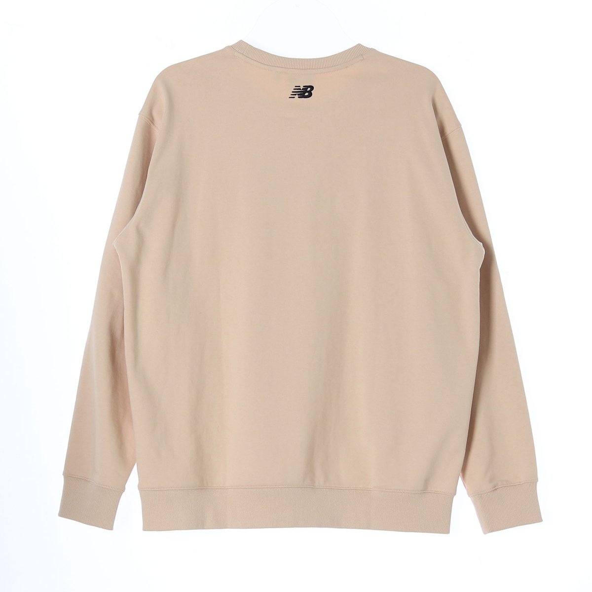 뉴발란스 베이지 로고 맨투맨 스웨트셔츠 이미지 4
