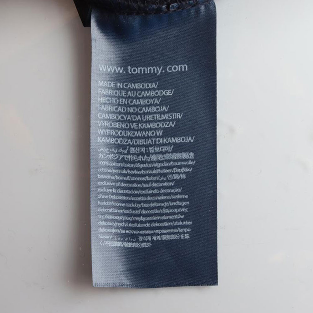 타미힐피거 블랙 미니로고 맨투맨 스웨트셔츠 이미지 6