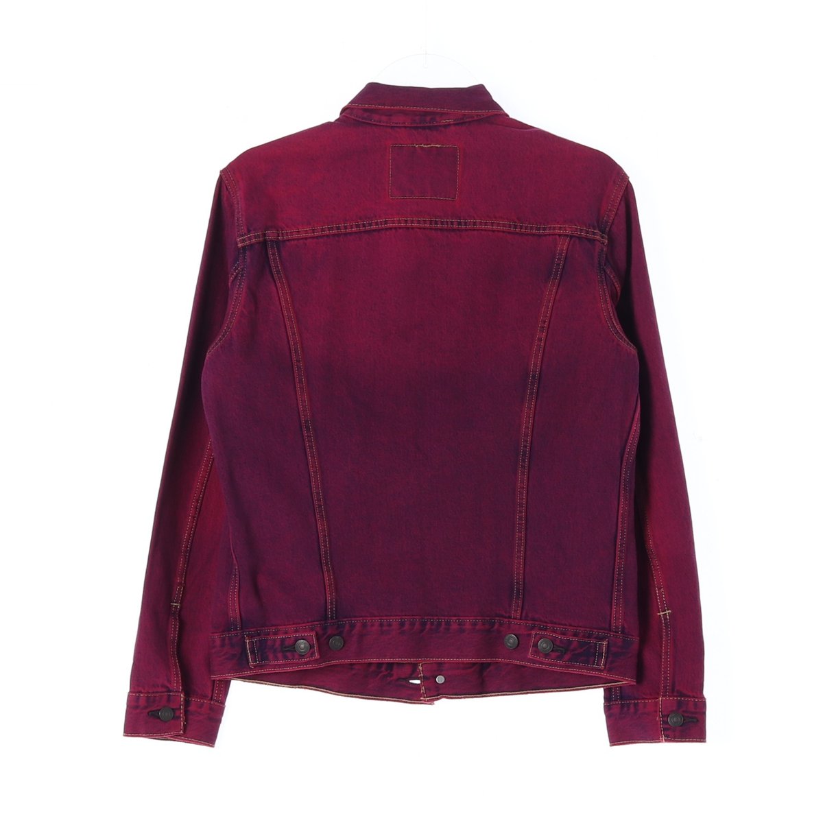 리바이스 와인 워싱 데님 청자켓 트럭커 이미지 5