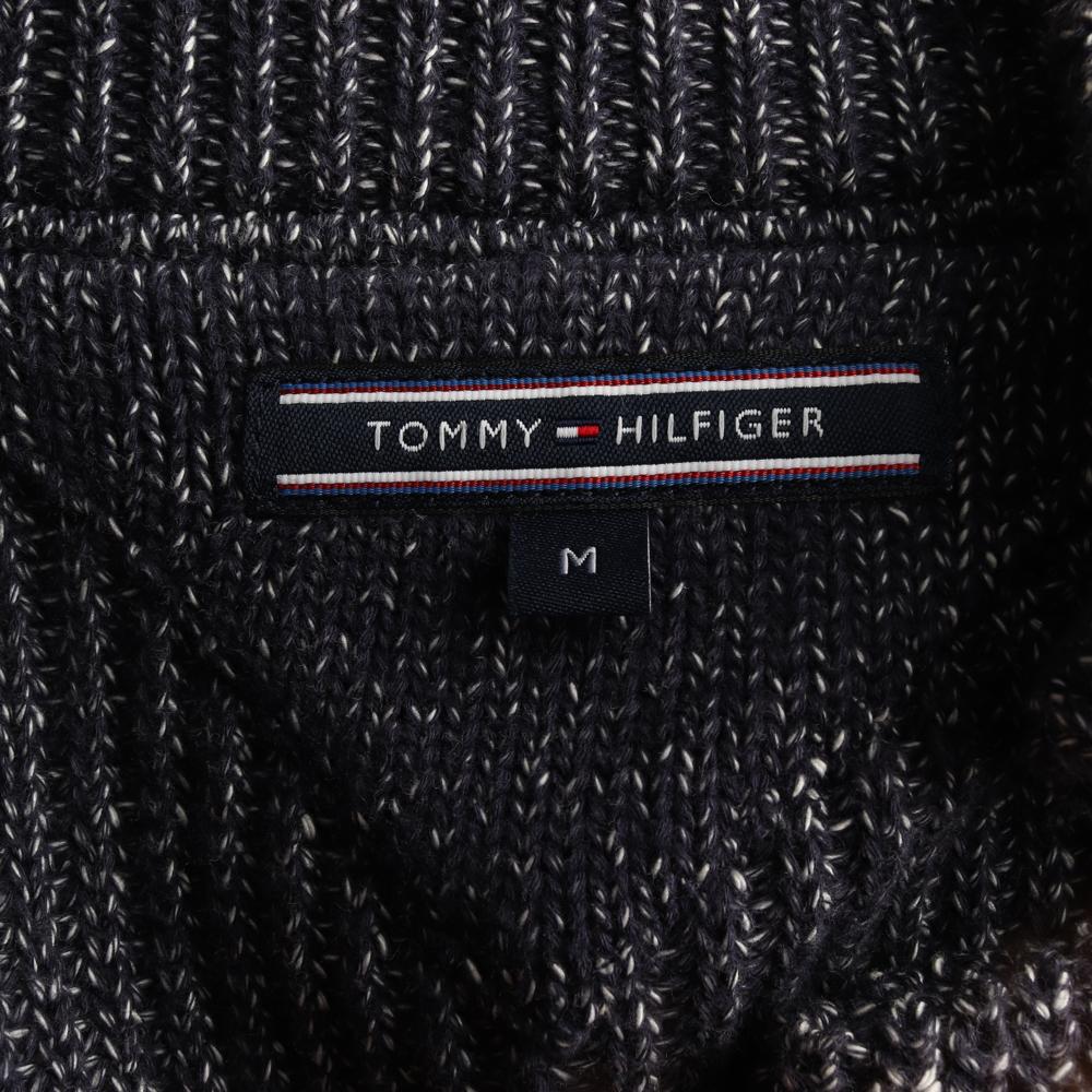 타미힐피거 하이넥 코튼 가디건 이미지 5