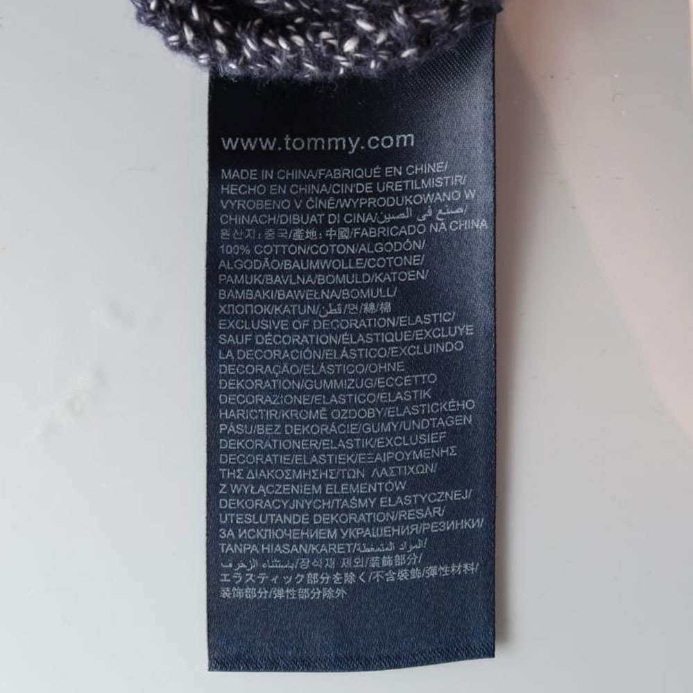 타미힐피거 하이넥 코튼 가디건 이미지 6