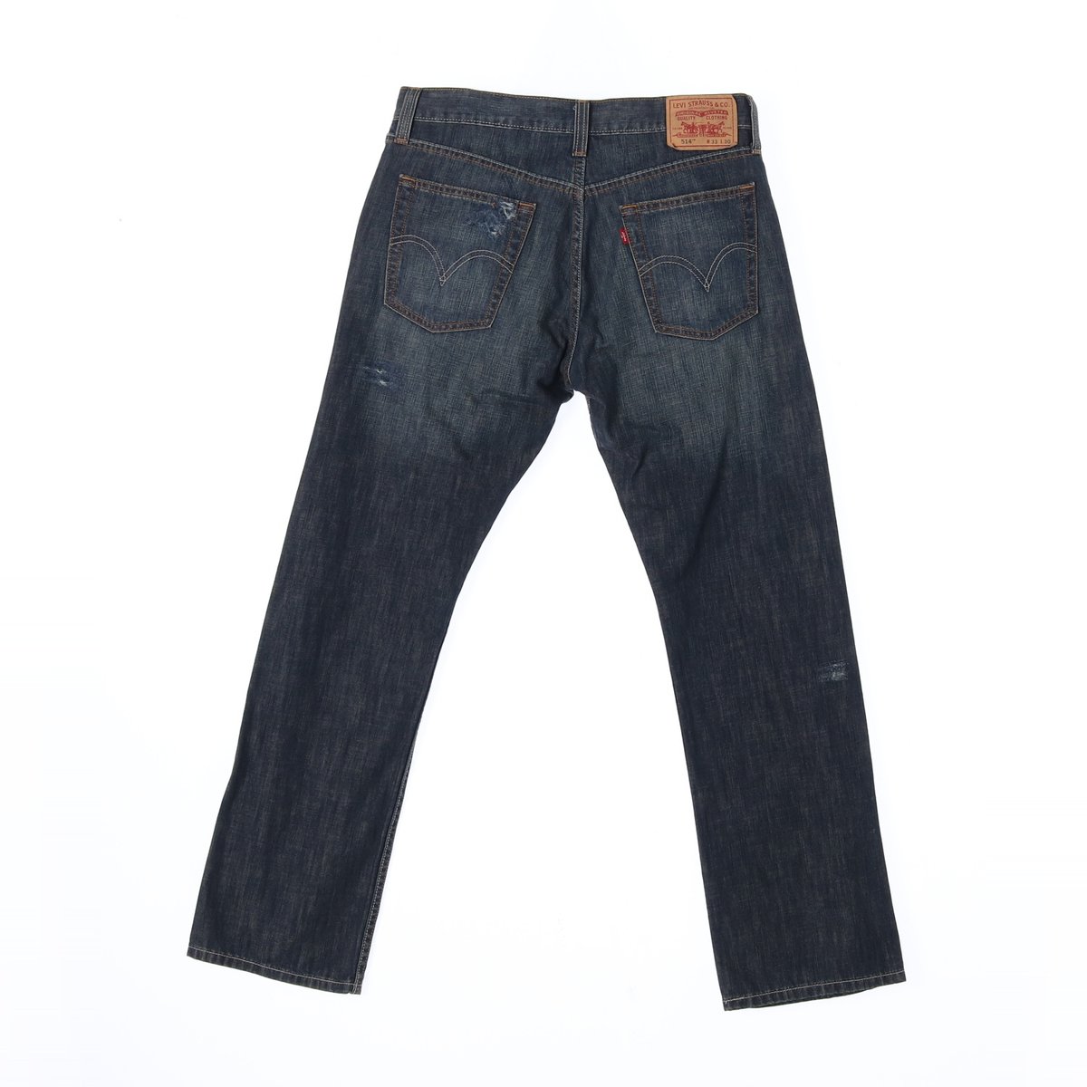 리바이스514 진청 스트레이트 데님 청바지 이미지 4