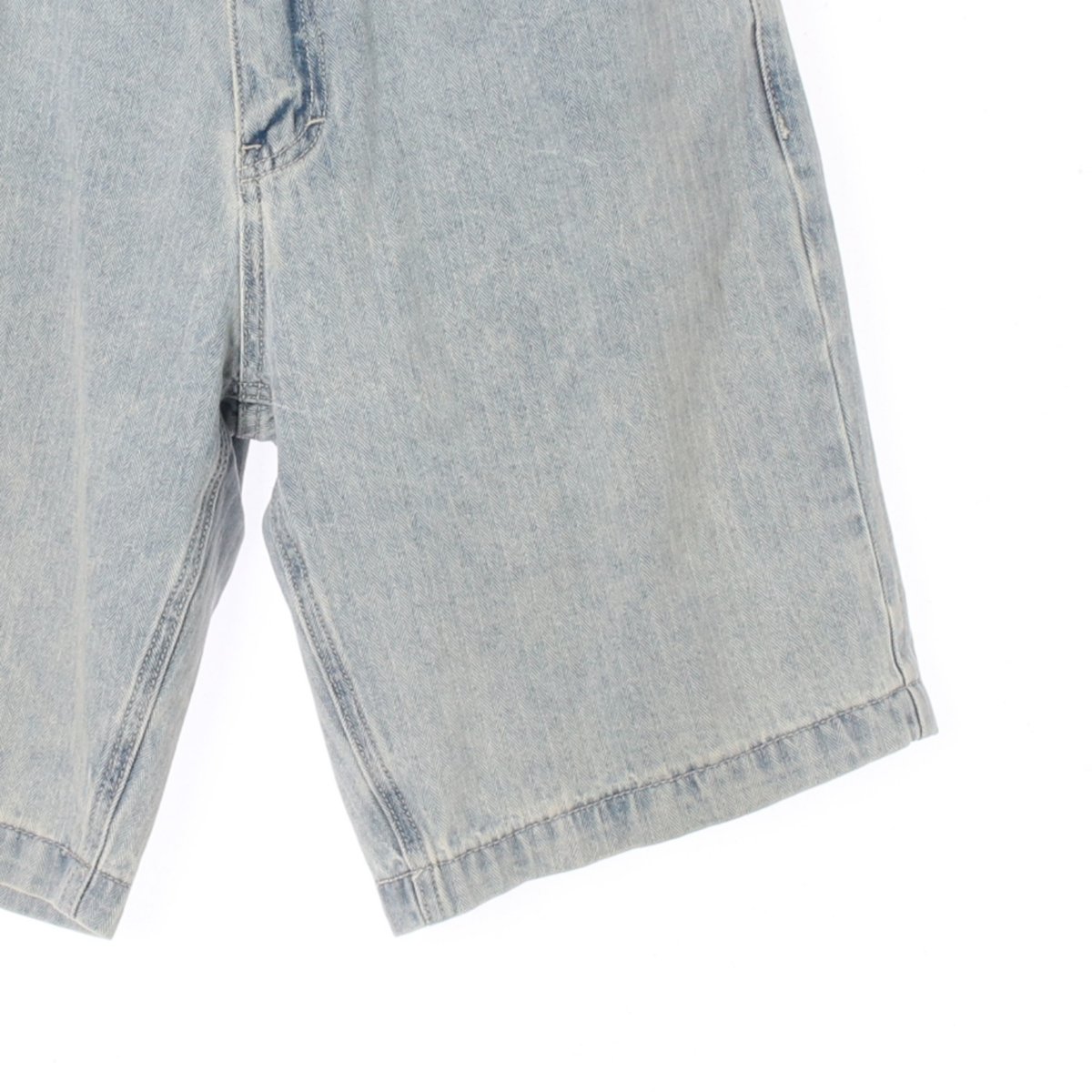 게스 연청 로고 반바지 쇼츠 청바지 청반바지 이미지 3