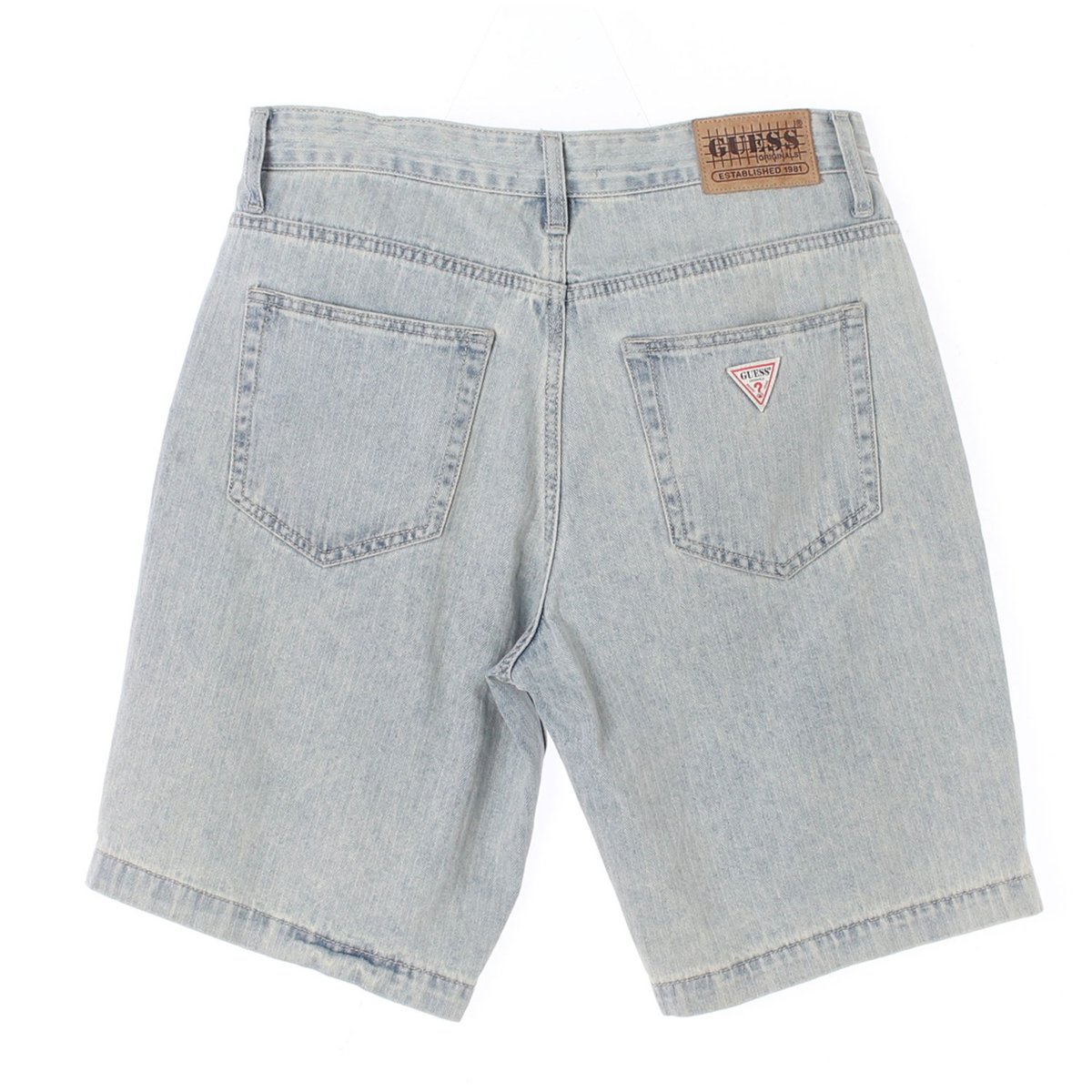 게스 연청 로고 반바지 쇼츠 청바지 청반바지 이미지 4