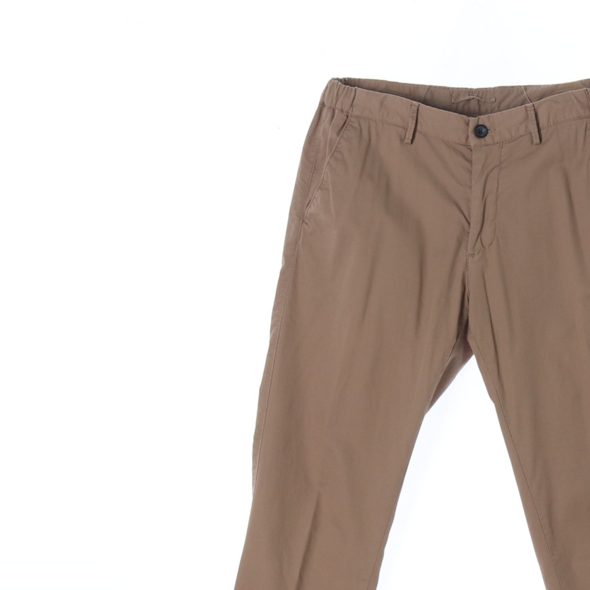 마시모두띠 진베이지 사이드밴딩 치노팬츠 이미지 2