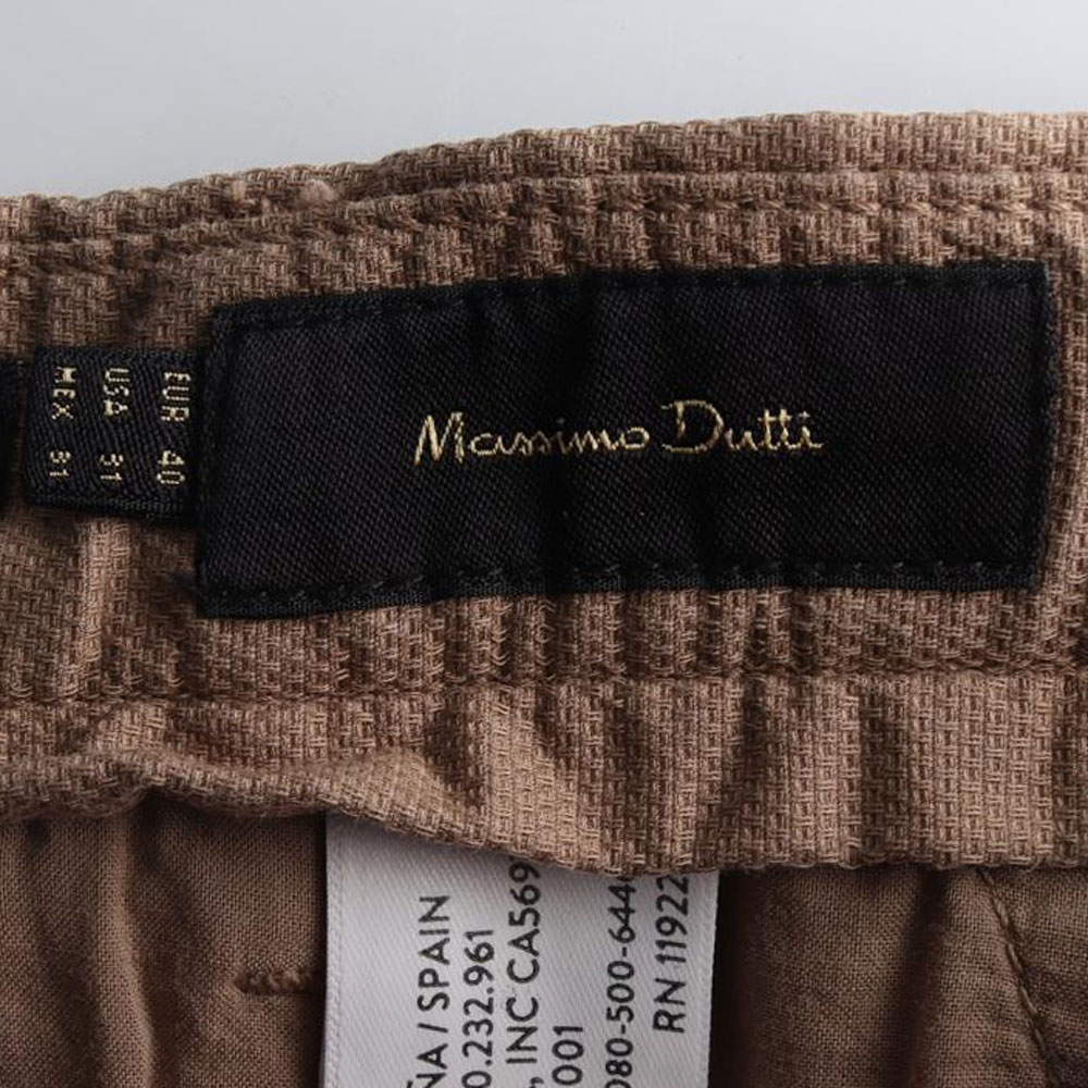 마시모두띠 진베이지 사이드밴딩 치노팬츠 이미지 5