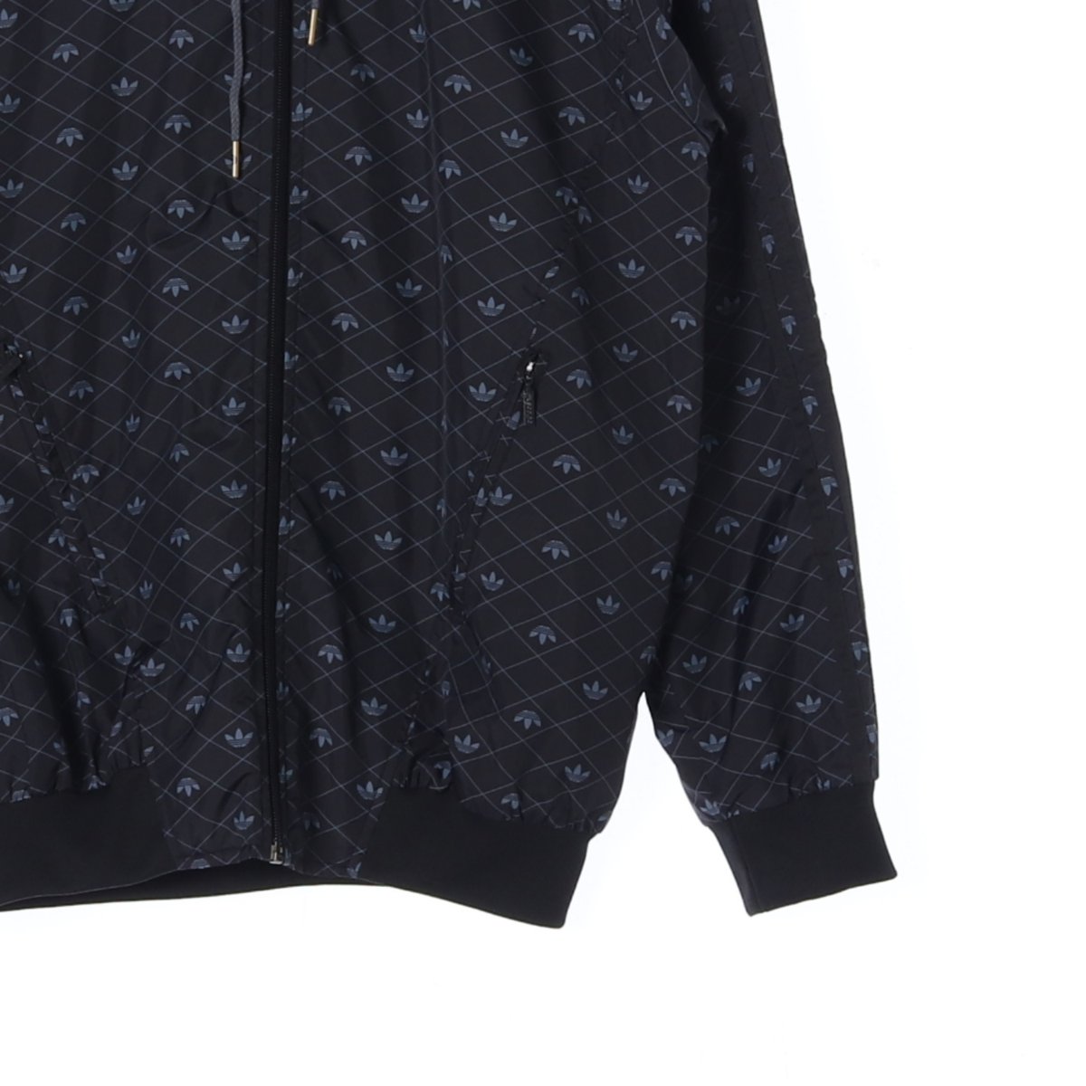 아디다스 네이비 후드 집업 모노 자켓 이미지 3