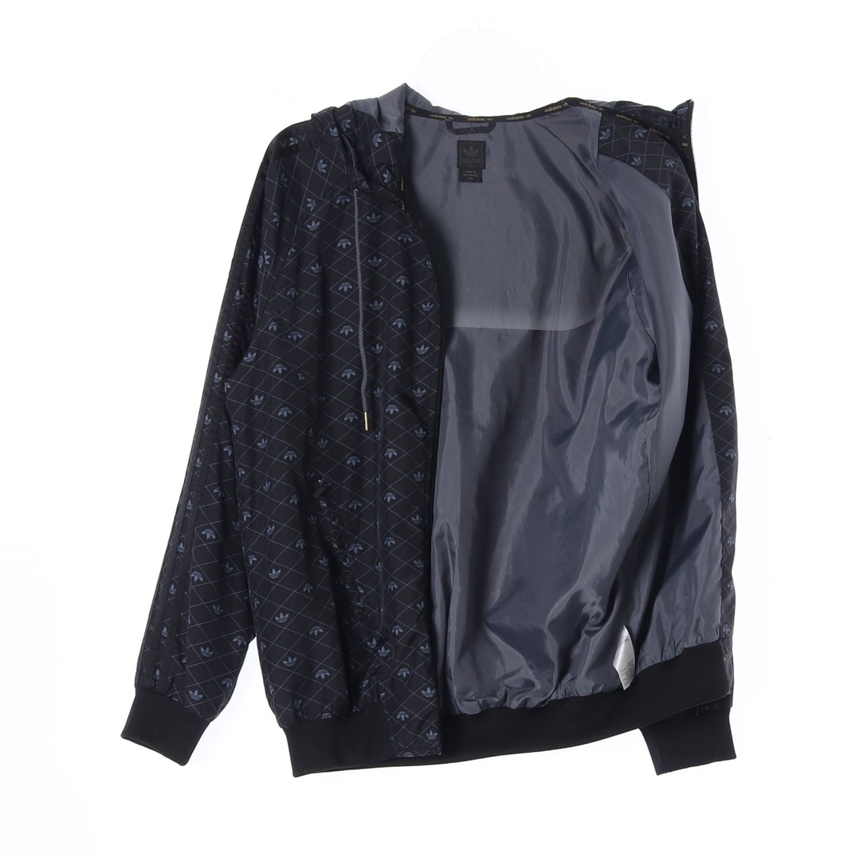 아디다스 네이비 후드 집업 모노 자켓 이미지 4