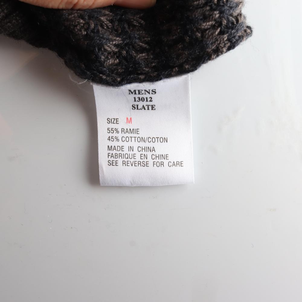 울리치 차콜 와플 긴팔 니트 스웨터 이미지 6