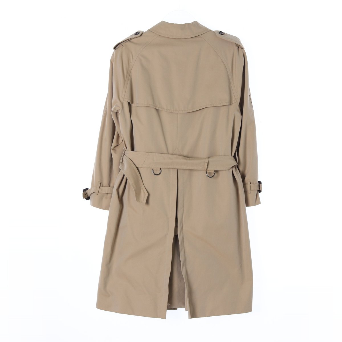 버버리 베이지 슬릿 더블 트렌치코트 이미지 5