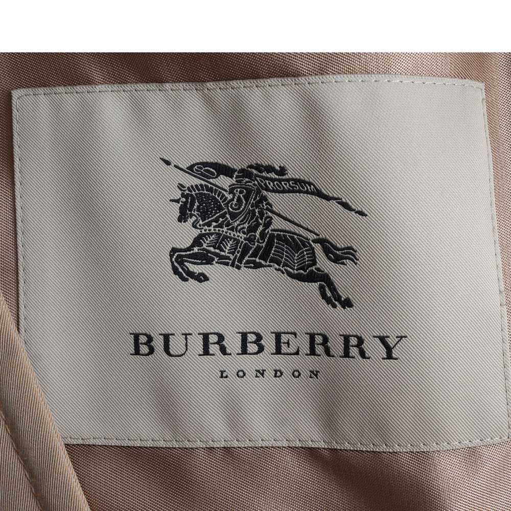 버버리 베이지 슬릿 더블 트렌치코트 이미지 6