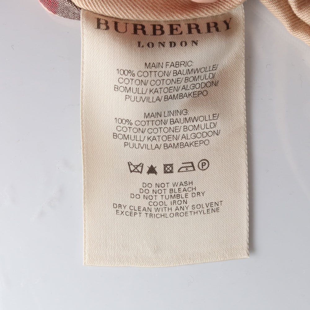 버버리 베이지 슬릿 더블 트렌치코트 이미지 7