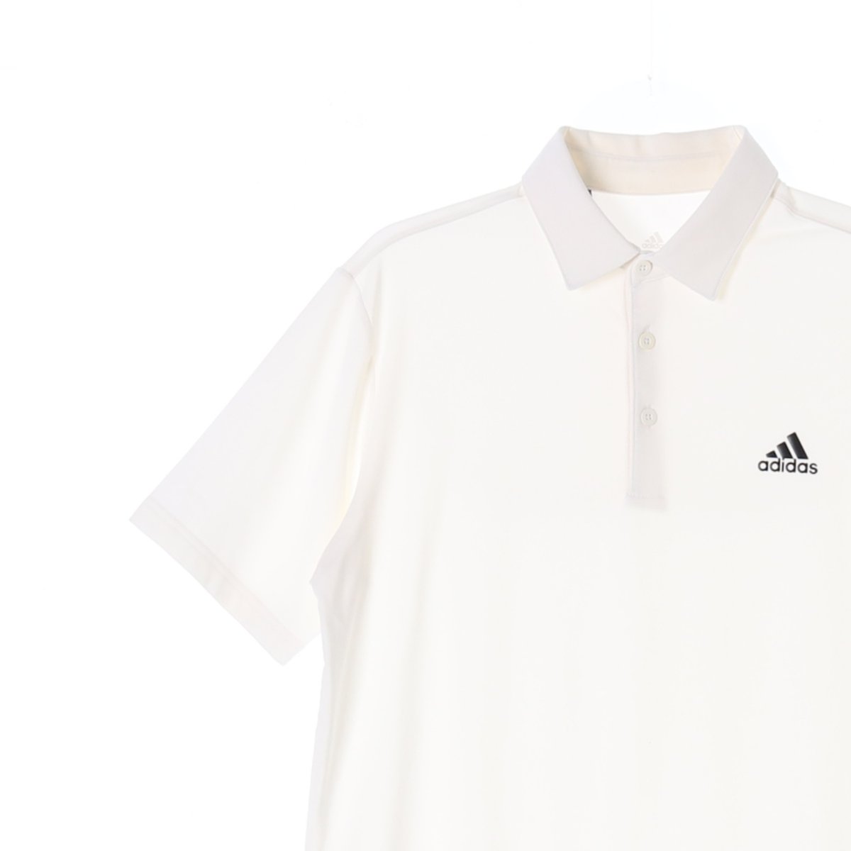 아디다스 화이트 골프 테니스 반팔 카라 티셔츠 이미지 2