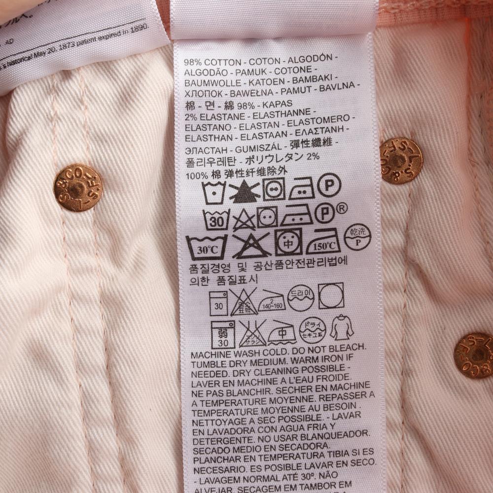 리바이스511 핑크 데님 치노팬츠 이미지 6