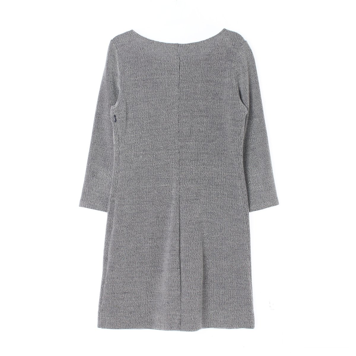 띠어리 네이비 라운드 미니 니트원피스 이미지 4