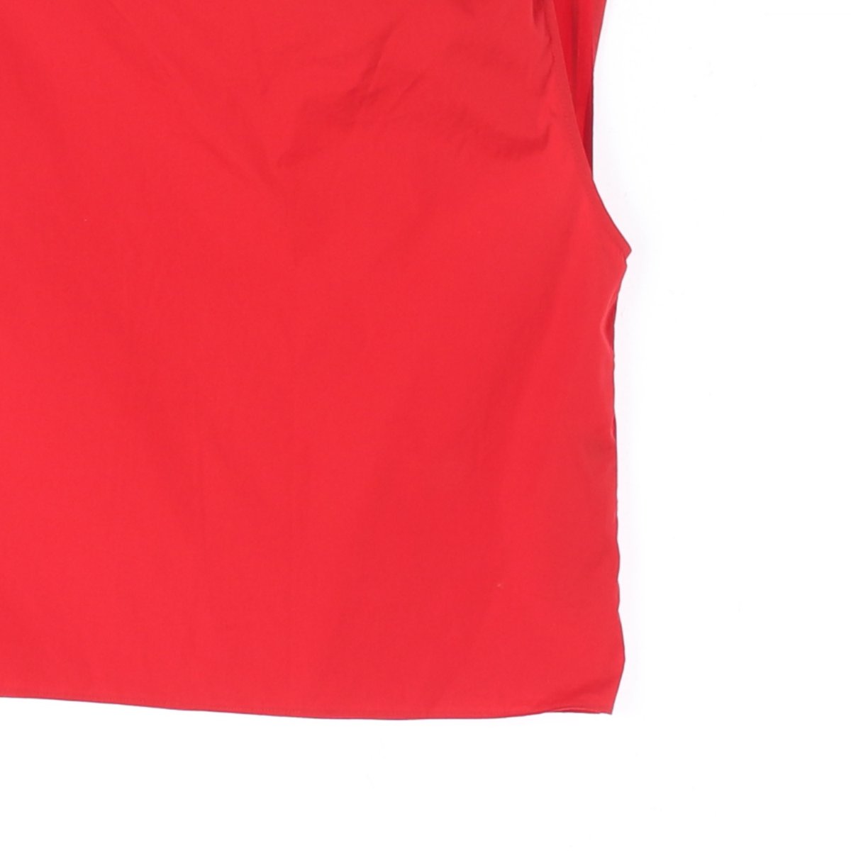 마시모두띠 레드 오프숄더 민소매 블라우스 이미지 3