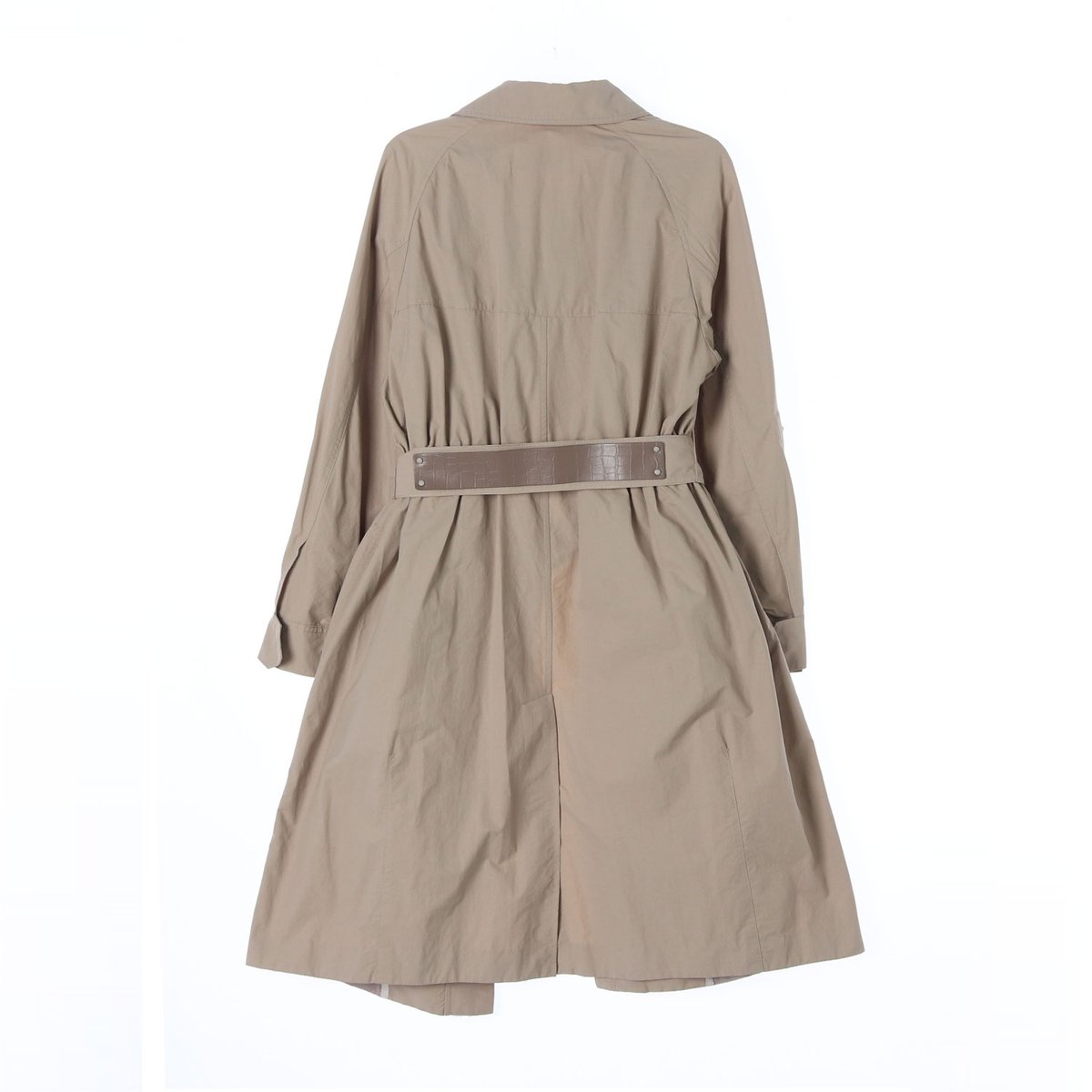 타임 베이지 싱글 트렌치코트 이미지 5
