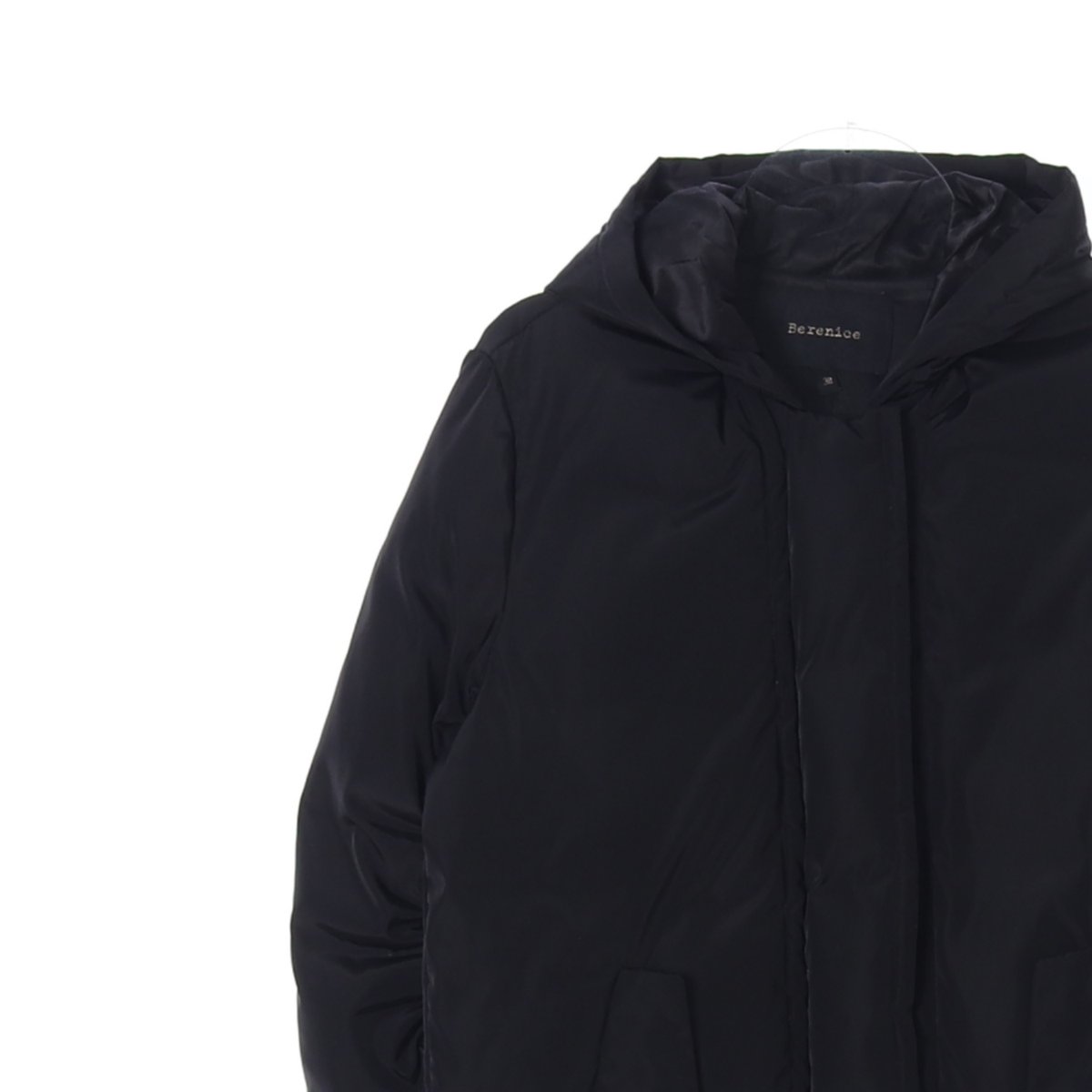 베르니스 블랙 심플 숏패딩 점퍼 이미지 2