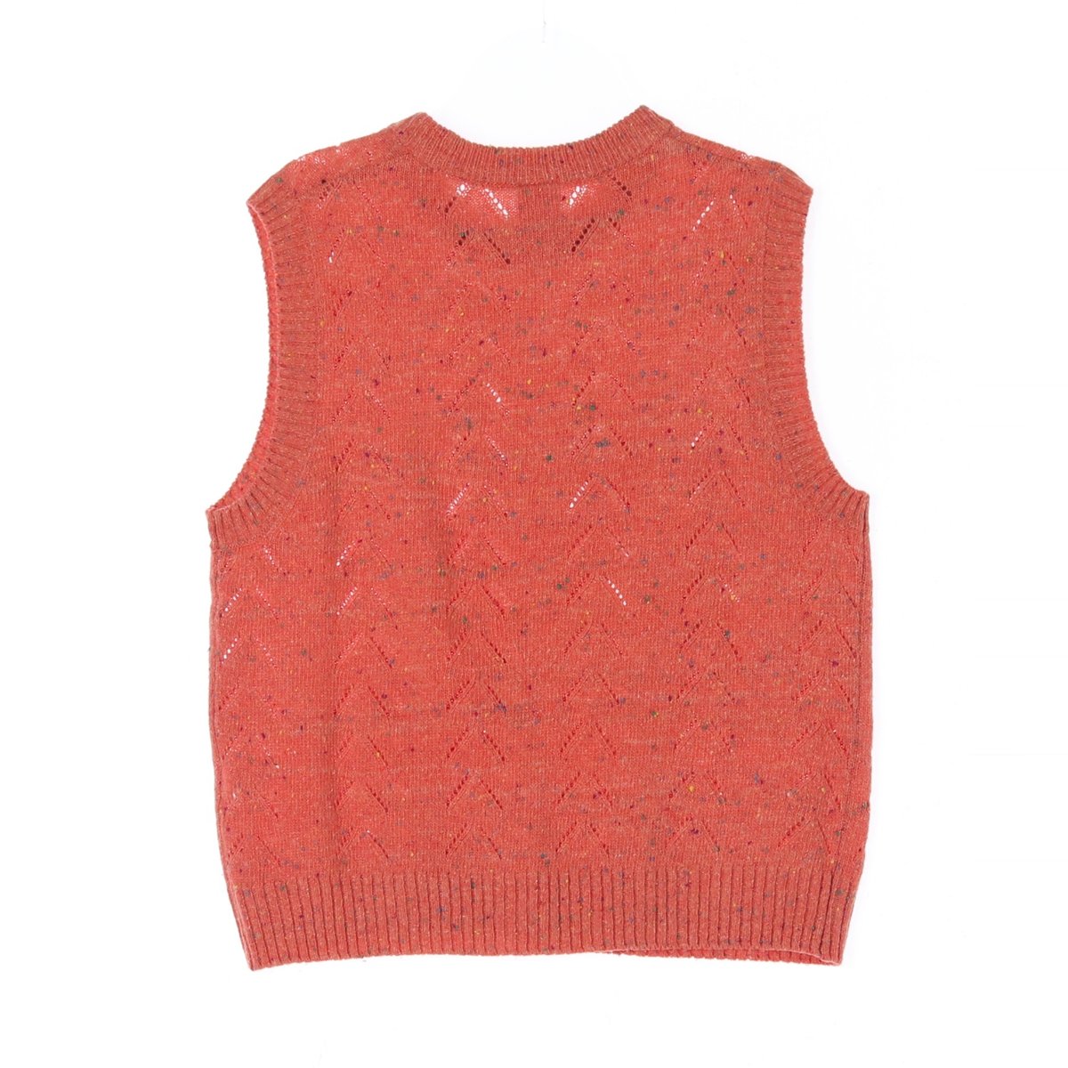 키르시 오렌지 체리 울 니트 조끼 베스트 이미지 4