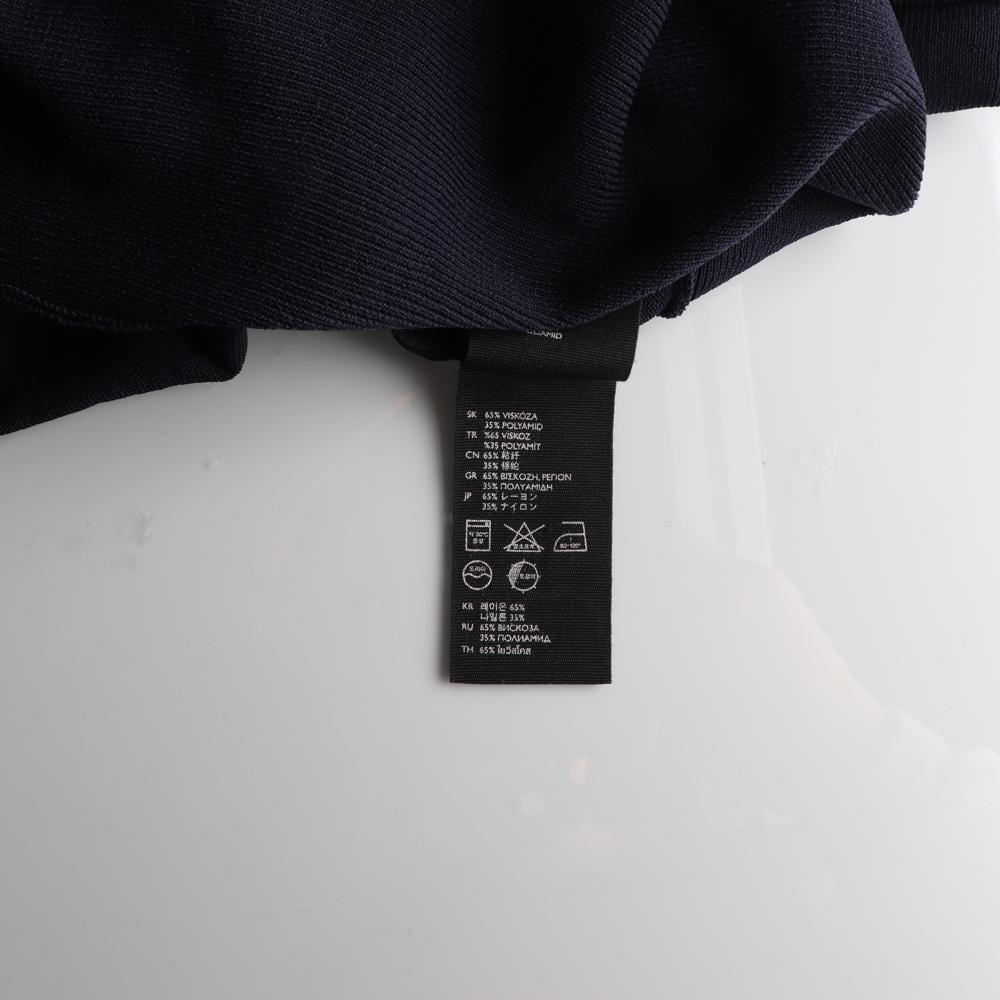 코스 네이비 벨슬리브 긴팔 니트 티셔츠 이미지 6