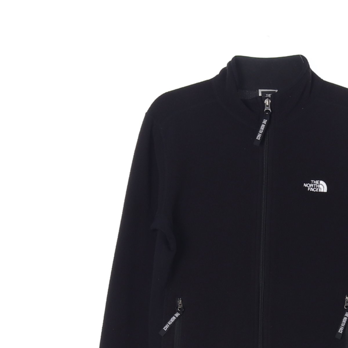 노스페이스 블랙 집업 플리스 재킷 이미지 2