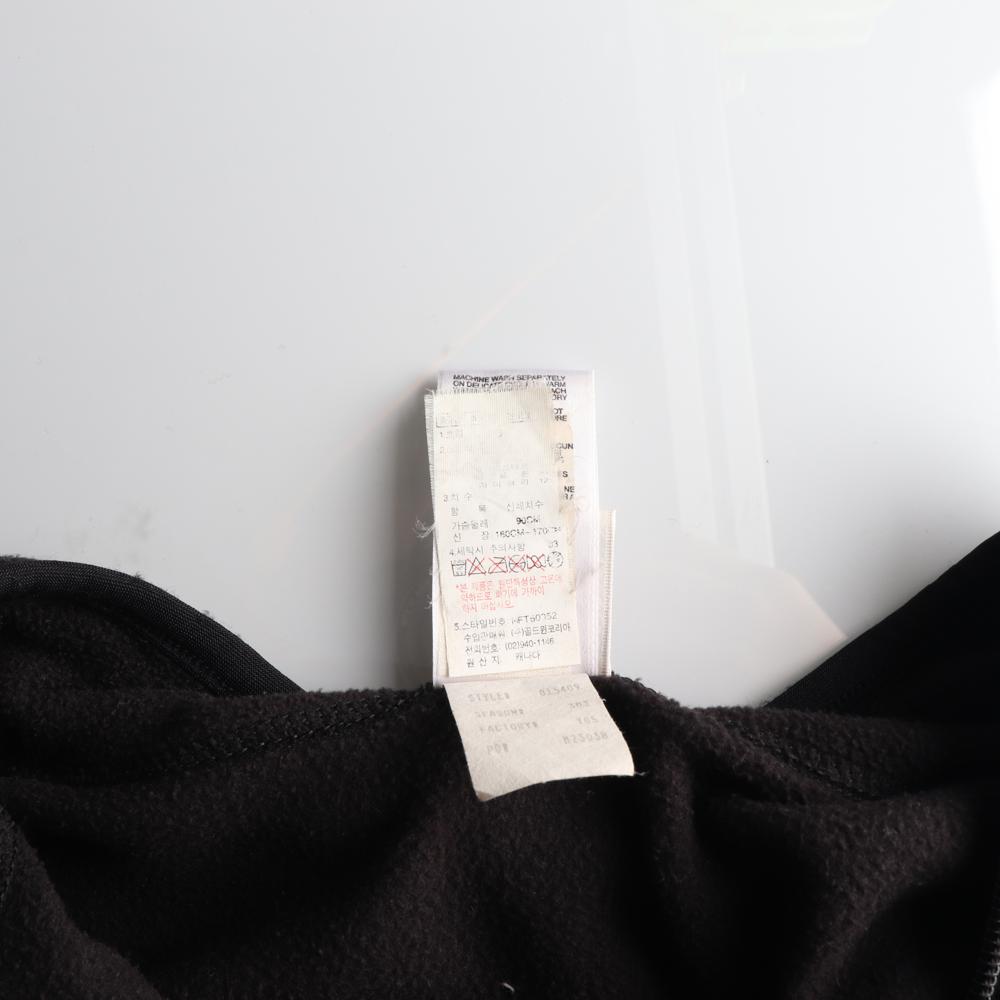 노스페이스 블랙 집업 플리스 재킷 이미지 7