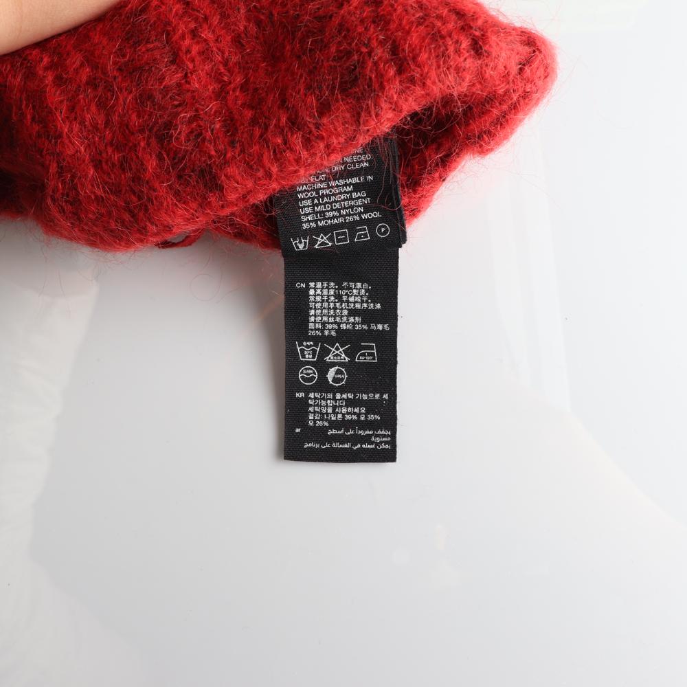 앤아더스토리즈 레드 울/모헤어 니트 스웨터 이미지 6
