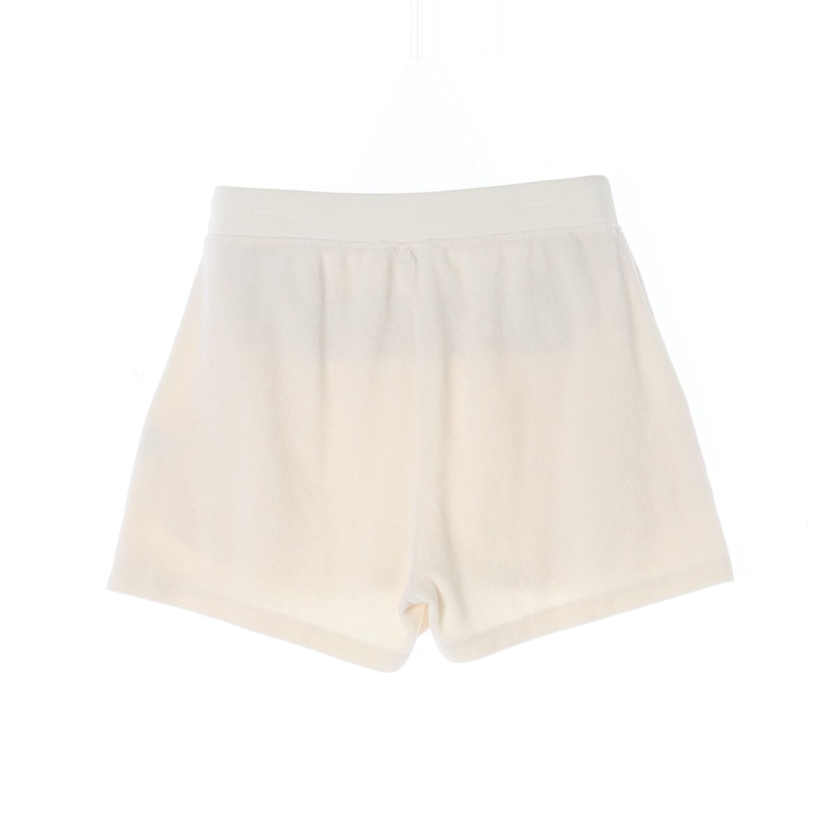 큘 아이보리 스웨트팬츠 쇼츠 밴딩 반바지 이미지 4